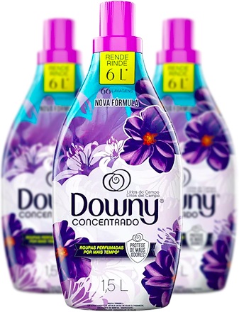 amaciante downy concentrado perfume lírios do campo amaciante downy concentrado perfume lírios do campo