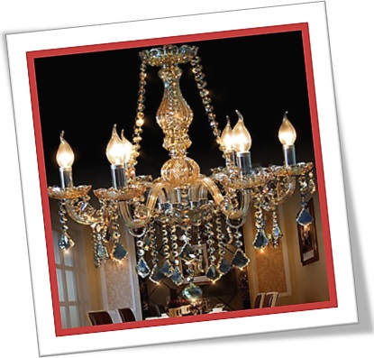 candelabro barroco contemporâneo, restaurante, contemporary baroque chandelier