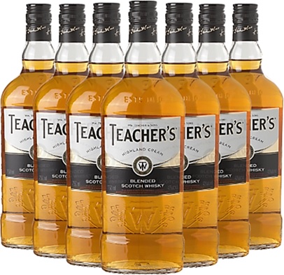 blended scotch whisky teachers, uísque escocês