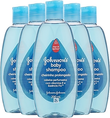 shampoo johnsons baby cheirinho prolongado chega de lágrimas