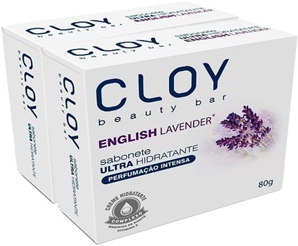 sabonete cloy english lavender, lavanda inglesa