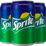 refrigerantes, latas, refrigerante, sprite, sabor limão, sem açúcares