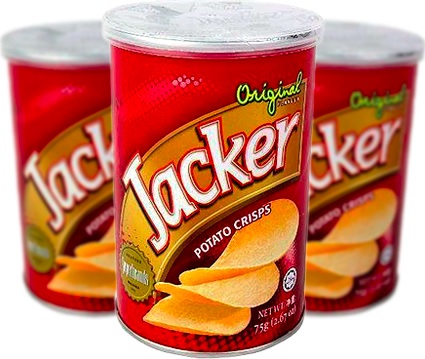 jacker, potato crisps, batata frita original, lanche