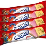 hobby, biscoito recheado, itamaraty, sabor morango, lanche, merenda