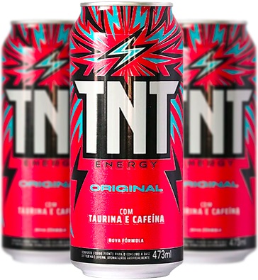 bebida energética tnt energy drink original com taurina e cafeína