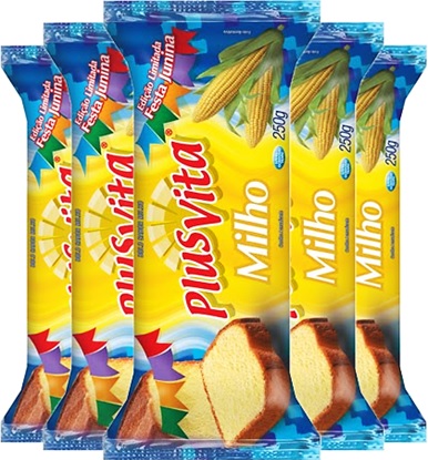 plus vita, bolo de milho, festa junina, bimbo