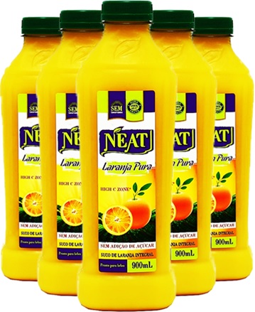 suco de laranja pura neat, neat orange juice