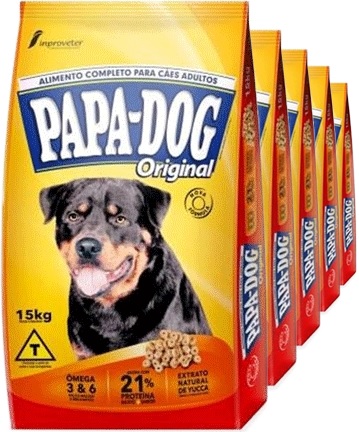 papa dog, alimento completo, cães, pai