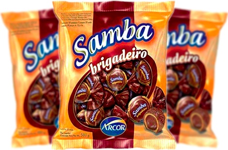 bombom arcor samba sabor brigadeiro bombom arcor samba sabor brigadeiro, chocolate, pacote
