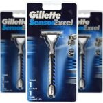 aparelho de barbear gillette sensor excel aparelho de barbear gillette sensor excel