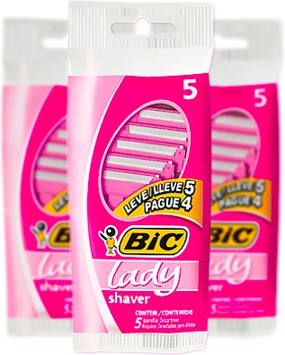 aparelho de depilar bic lady shaver aparelho de depilar bic lady shaver