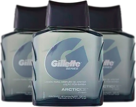 loção pos barba arctic ice fresh gillette series loção pos barba arctic ice fresh gillette series