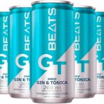 latas de beats gt gin e tônica drink beats gin e tônica
