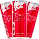 red bull the red edition energy drink bebida energética